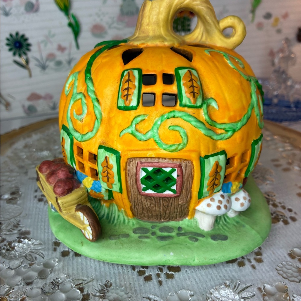 Partylite pumpkin tea light